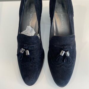 Stuart Weitzman Black Suede Shoes